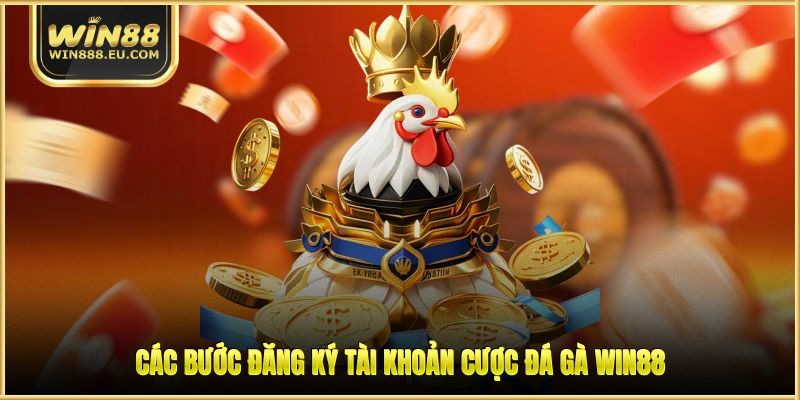 Các bước đăng ký tài khoản cược đá gà WIN88Các bước đăng ký tài khoản cược đá gà WIN88